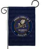 Seabees Proud Family Sailor - Military Americana Vertical Impressions Decorative Flags HG108539 Made In USA