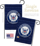 Proud Grandparent Sailor - Military Americana Vertical Impressions Decorative Flags HG108556 Made In USA