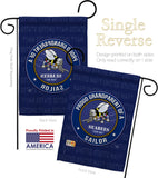 Seabees Proud Grandparent Sailor - Military Americana Vertical Impressions Decorative Flags HG108557 Made In USA