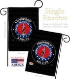 Army Proud Mom Soldier - Military Americana Vertical Impressions Decorative Flags HG108573 Made In USA