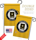 Proud Son Soldier - Military Americana Vertical Impressions Decorative Flags HG108587 Made In USA