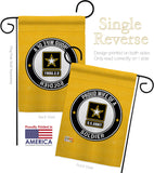 Proud Wife Soldier - Military Americana Vertical Impressions Decorative Flags HG108605 Made In USA