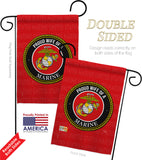 Proud Wife Marines - Military Americana Vertical Impressions Decorative Flags HG108608 Made In USA