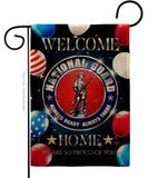 Welcome Home National Guard - Military Americana Vertical Impressions Decorative Flags HG108633 Made In USA