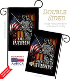 The Patriot - Military Americana Vertical Impressions Decorative Flags HG108639 Made In USA