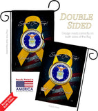 Support Air Force - Military Americana Vertical Impressions Decorative Flags HG108647 Made In USA