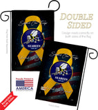 Support Seabees - Military Americana Vertical Impressions Decorative Flags HG108652 Made In USA