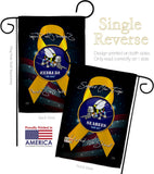 Support Seabees - Military Americana Vertical Impressions Decorative Flags HG108652 Made In USA