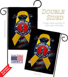 Support National Guard - Military Americana Vertical Impressions Decorative Flags HG108653 Made In USA