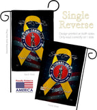Support National Guard - Military Americana Vertical Impressions Decorative Flags HG108653 Made In USA
