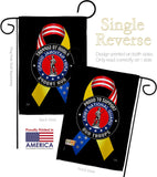 Support Army National Guard Troops - Military Americana Vertical Impressions Decorative Flags HG108658 Made In USA