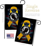 Support POW MIA - Military Americana Vertical Impressions Decorative Flags HG108665 Made In USA