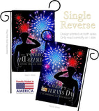 Honoring Who Served - Military Americana Vertical Impressions Decorative Flags HG108668 Made In USA