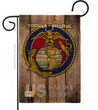 US Marine Corps - Military Americana Vertical Impressions Decorative Flags HG137083 Made In USA