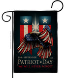 911 Patriot Day - Military Americana Vertical Impressions Decorative Flags HG137289 Made In USA