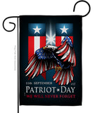 911 Patriot Day - Military Americana Vertical Impressions Decorative Flags HG137289 Made In USA