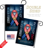 911 Never Forget - Military Americana Vertical Impressions Decorative Flags HG137290 Made In USA