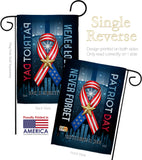 911 Never Forget - Military Americana Vertical Impressions Decorative Flags HG137290 Made In USA