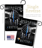 Blue Live Matter - Military Americana Vertical Impressions Decorative Flags HG137293 Made In USA