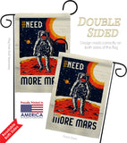 More Mars - Military Americana Vertical Impressions Decorative Flags HG137568 Made In USA