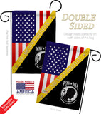 You Not Forgotten - Military Americana Vertical Impressions Decorative Flags HG140014 Made In USA