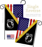 You Not Forgotten - Military Americana Vertical Impressions Decorative Flags HG140014 Made In USA