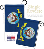 Navy - Military Americana Vertical Impressions Decorative Flags HG140306 Made In USA