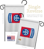 82nd. Airborne - Military Americana Vertical Impressions Decorative Flags HG140316 Made In USA