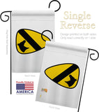 1st Cavalry - Military Americana Vertical Impressions Decorative Flags HG140317 Made In USA