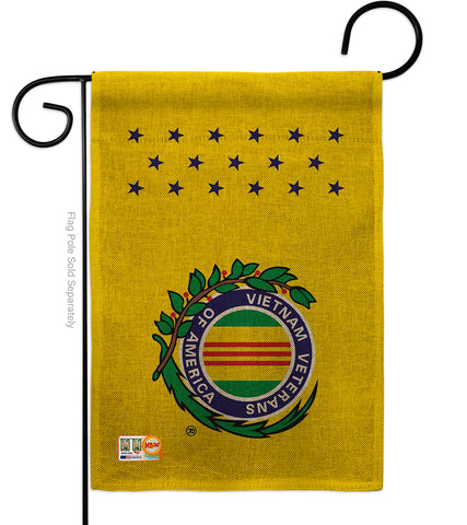 Vietnam War - Military Americana Vertical Impressions Decorative Flags HG140362 Made In USA