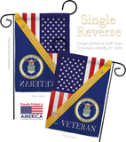 Home of Air Force - Military Americana Vertical Impressions Decorative Flags HG140606 Made In USA