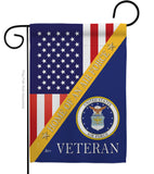 Home of Air Force - Military Americana Vertical Impressions Decorative Flags HG140606 Made In USA