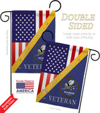 Home of Seabees - Military Americana Vertical Impressions Decorative Flags HG140607 Made In USA