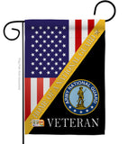 Home of Army National Guard - Military Americana Vertical Impressions Decorative Flags HG140609 Made In USA
