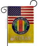 US Vietnam War - Military Americana Vertical Impressions Decorative Flags HG140621 Made In USA