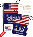 US Airborne - Military Americana Vertical Impressions Decorative Flags HG140624 Made In USA