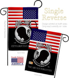 US POW MIA - Military Americana Vertical Impressions Decorative Flags HG140626 Made In USA