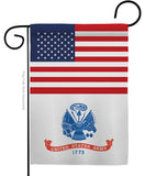 US Army - Military Americana Vertical Impressions Decorative Flags HG140700 Made In USA