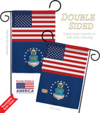 US Air Force - Military Americana Vertical Impressions Decorative Flags HG140717 Made In USA