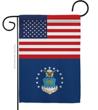 US Air Force - Military Americana Vertical Impressions Decorative Flags HG140717 Made In USA