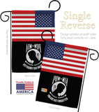 US POW/MIA - Military Americana Vertical Impressions Decorative Flags HG140732 Made In USA