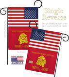 US Marine Bull Dogs - Military Americana Vertical Impressions Decorative Flags HG140735 Made In USA