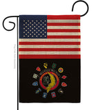 US Vietnam Veteran - Military Americana Vertical Impressions Decorative Flags HG140736 Made In USA