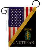 Home of Special Forces Airborne - Military Americana Vertical Impressions Decorative Flags HG140889 Made In USA