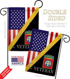 Home of 82nd Airborne - Military Americana Vertical Impressions Decorative Flags HG140891 Made In USA