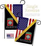 Home of 82nd Airborne - Military Americana Vertical Impressions Decorative Flags HG140891 Made In USA