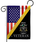 Home of Arny Special Forces - Military Americana Vertical Impressions Decorative Flags HG140893 Made In USA