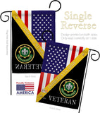 Home of 2nd Cavalry Regiment - Military Americana Vertical Impressions Decorative Flags HG140895 Made In USA