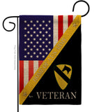 Home of 1st Cavalry Division - Military Americana Vertical Impressions Decorative Flags HG140896 Made In USA