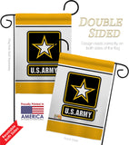 US Army - Military Americana Vertical Impressions Decorative Flags HG170031 Made In USA